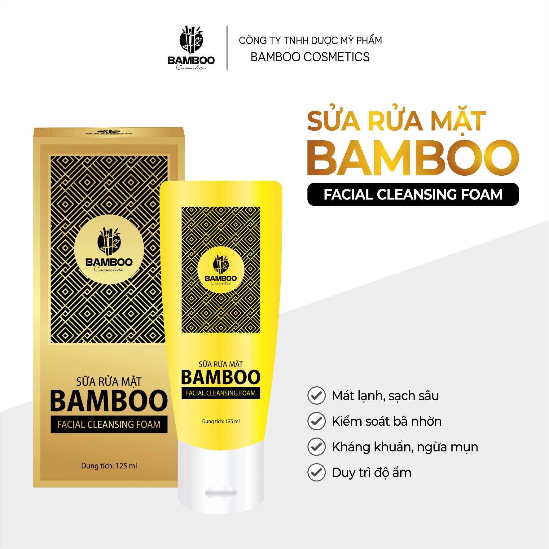 Sữa rửa mặt bamboo