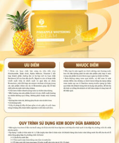 Kem body dứa bamboo